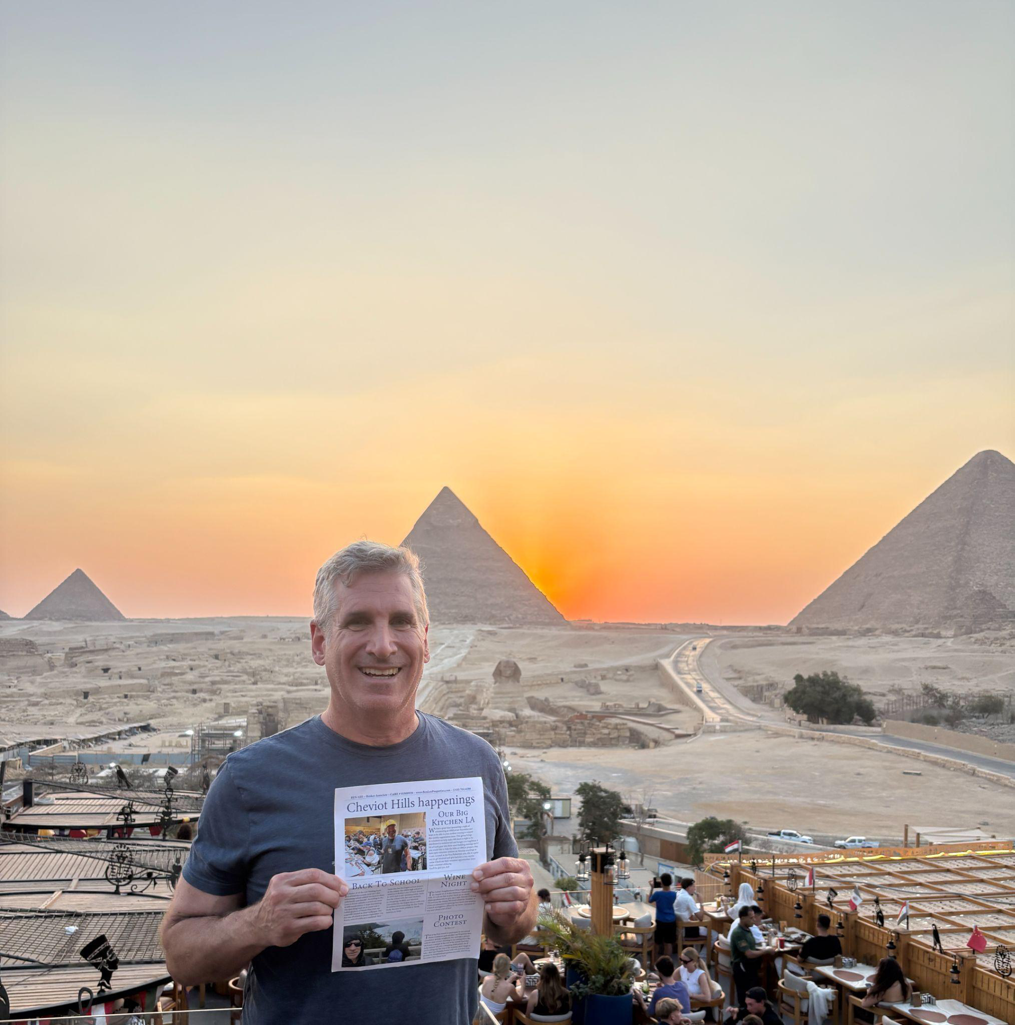 Winning photo by Craig Silvers at The Pyramids of Giza, Egypt